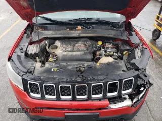 2017 Jeep Compass Sport with VIN 3C4NJCAB7HT668302, listed as a Copart auction lot 86572424 with 217,437 mi miles and Salvage Title. Bid and sale history available at carsss.com. Image 12.