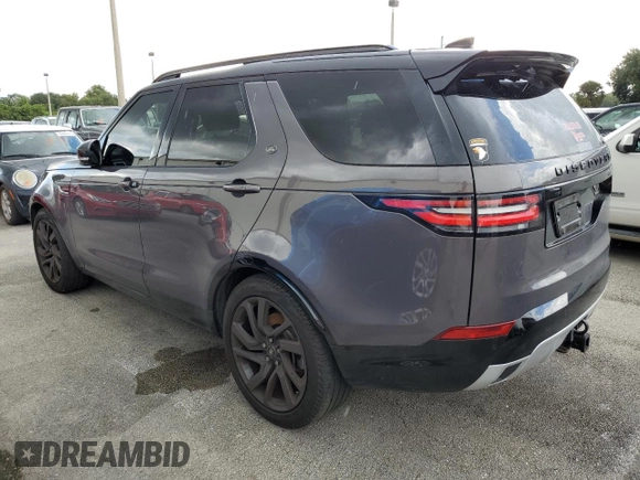 2017 Land Rover Discovery HSE with VIN SALRRBBV9HA041825, listed as a Copart auction lot 74293834 with Not Provided miles and Non Repairable. Bid and sale history available at carsss.com. Image 2.