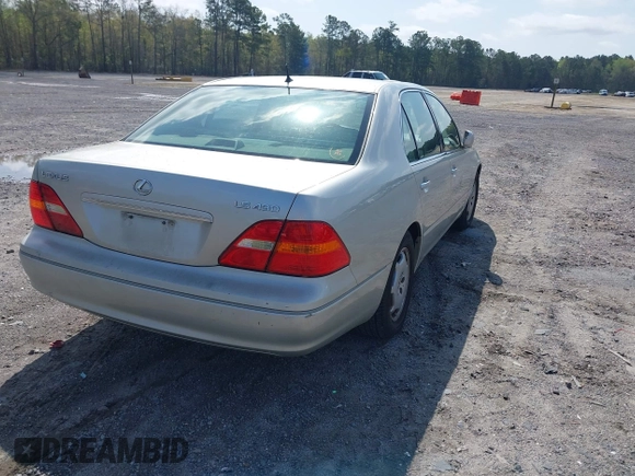 2002 Lexus LS 430 with VIN JTHBN30F320069864, listed as a IAAI auction lot 41933410 with 215,452 mi miles and . Bid and sale history available at DreamBid. Image 4.