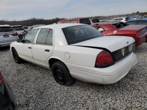 2011 Ford Police Interceptor with VIN 2FABP7BV6BX125701, listed as a Copart auction lot 50020815 with 215,592 mi miles and Salvage Title. Bid and sale history available at carsss.com. Image 2.