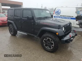 2016 Jeep Wrangler Unlimited Rubicon Hard Rock with VIN 1C4HJWFGXGL282521, listed as a Copart auction lot 43128545 with 123,074 mi miles and Salvage Title. Bid and sale history available at carsss.com. Image 4.