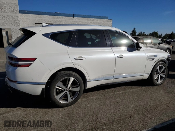 2023 Genesis GV80 z VIN KMUHBDSB1PU114284, wystawiony jako Copart lot #85331914 z przebiegiem 73 334 mil mil oraz Szkoda całkowita • Salvage title. Historia ofert i sprzedaży dostępna na DreamBid. Obrazek 3.