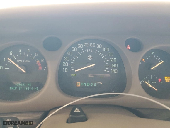 2004 Buick LeSabre Limited with VIN 1G4HR54K14U165177, listed as a Copart auction lot 47173355 with 159,121 mi miles and Salvage Title. Bid and sale history available at carsss.com. Image 9.