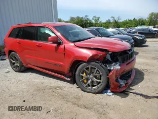 2020 Jeep Grand Cherokee Trackhawk with VIN 1C4RJFN93LC225854, listed as a Copart auction lot 51294664 with 8,043 mi miles and . Bid and sale history available at DreamBid. Image 4.