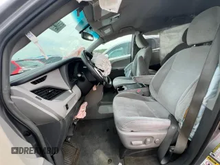 2015 Toyota Sienna LE with VIN 5TDJK3DC8FS104777, listed as a Copart auction lot 63440925 with 195,962 mi miles and Salvage title. Bid and sale history available at DreamBid. Image 7.