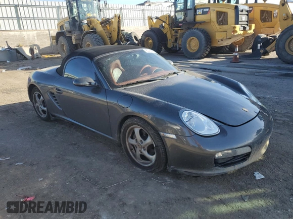 2006 Porsche Boxster с VIN WP0CA29816U710539, выставлен на аукционе Copart как лот 80785334 с пробегом 104 041 миль миль и Списание • Salvage title. История ставок и продаж доступна на DreamBid. Изображение 4.