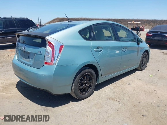 2012 Toyota Prius One z VIN JTDKN3DU8C1571310, wystawiony jako IAAI lot #42367665 z przebiegiem 152 920 mil mil oraz . Historia ofert i sprzedaży dostępna na DreamBid. Obrazek 4.
