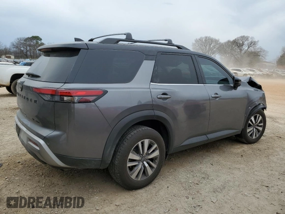 2023 Nissan Pathfinder SL z VIN 5N1DR3CC2PC219853, wystawiony jako Copart lot #47765435 z przebiegiem 30 511 mil mil oraz Szkoda całkowita • Salvage title. Historia ofert i sprzedaży dostępna na DreamBid. Obrazek 3.