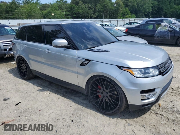 2014 Land Rover Range Rover Sport Supercharged with VIN SALWR2EF1EA304781, listed as a Copart auction lot 65183315 with 124,811 mi miles and Clean title. Bid and sale history available at DreamBid. Image 4.