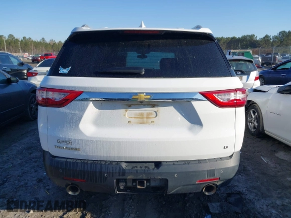 2018 Chevrolet Traverse LT Cloth with VIN 1GNERGKW5JJ206200, listed as a IAAI auction lot 41774993 with 142,587 mi miles. Bid and sale history available at carsss.com. Image 16.