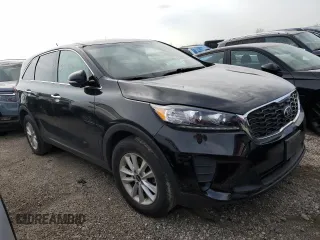 2019 Kia Sorento LX with VIN 5XYPG4A35KG582488, listed as a Copart auction lot 54122035 with 160,602 mi miles and Clean Title. Bid and sale history available at carsss.com. Image 4.