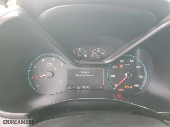 2019 Chevrolet Colorado 4WD LT with VIN 1GCPTCE11K1143366, listed as a Copart auction lot 81998594 with 79,737 mi miles and Salvage Title. Bid and sale history available at carsss.com. Image 9.