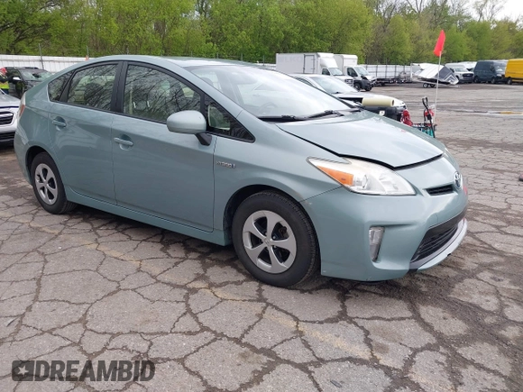 2013 Toyota Prius One with VIN JTDKN3DU8D1657850, listed as a IAAI auction lot 42209001 with 238,243 mi miles and . Bid and sale history available at DreamBid. Image 1.