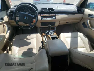 2004 BMW X5 3.0i with VIN 5UXFA13544LU20710, listed as a Copart auction lot 71647804 with 154,019 mi miles and Salvage Title. Bid and sale history available at carsss.com. Image 8.