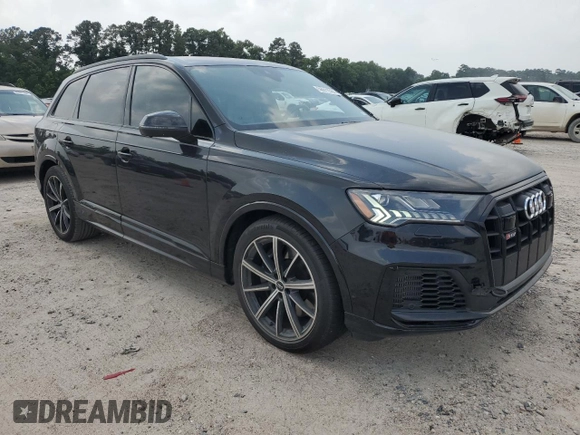 2020 Audi SQ7 z VIN WA1VWAF79LD013335, wystawiony jako Copart lot #56011584 z przebiegiem 35 173 mil mil oraz Szkoda całkowita • Salvage title. Historia ofert i sprzedaży dostępna na DreamBid. Obrazek 4.