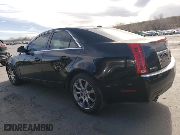 2008 Cadillac CTS AWD w/1SB with VIN 1G6DT57V280152447, listed as a Copart auction lot 49246675 with 110,944 mi miles and Salvage Title. Bid and sale history available at carsss.com. Image 2.