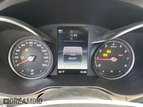 2018 Mercedes-Benz C 300 with VIN WDDWJ4JBXJF670349, listed as a Copart auction lot 45375515 with 98,207 mi miles and Clean Title. Bid and sale history available at carsss.com. Image 9.