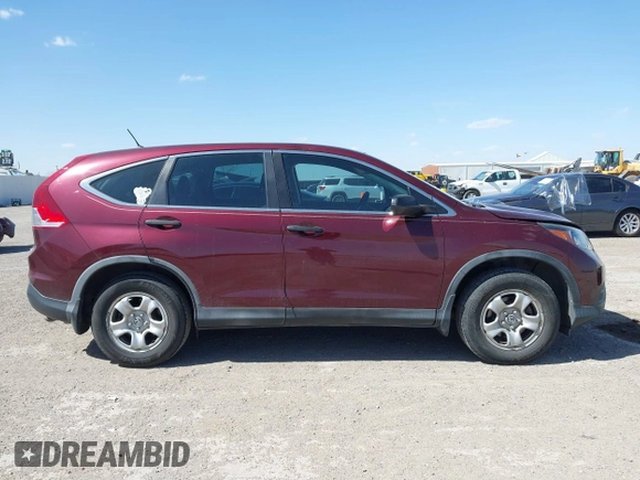 2014 Honda CR-V LX with VIN 5J6RM3H38EL038829, listed as a IAAI auction lot 41845064 with 103,099 mi miles. Bid and sale history available at carsss.com. Image 13.