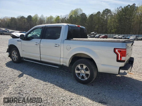 2016 Ford F-150 XL with VIN 1FTEW1CG4GKD40804, listed as a Copart auction lot 50699595 with 116,489 mi miles and Salvage Title. Bid and sale history available at DreamBid. Image 2.