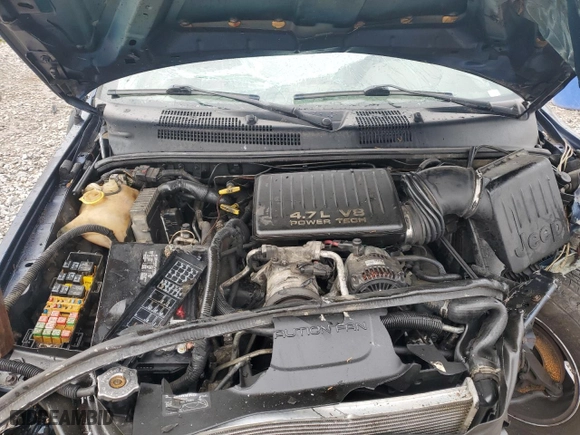 2002 Jeep Grand Cherokee Laredo with VIN 1J4GW48N02C165868, listed as a Copart auction lot 82228494 with 0 mi miles and Salvage Title. Bid and sale history available at carsss.com. Image 12.