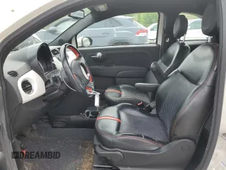 2014 FIAT 500e с VIN 3C3CFFGE0ET172785, выставлен на аукционе Copart как лот 59101865 с пробегом 57 727 миль миль и Списание • Salvage title. История ставок и продаж доступна на DreamBid. Изображение 7.
