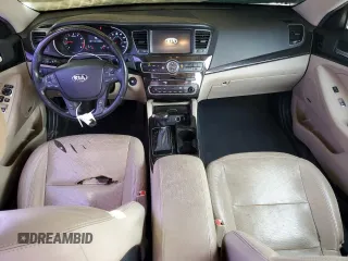 2014 Kia Cadenza Premium with VIN KNALN4D74E5130836, listed as a Copart auction lot 43482775 with 123,885 mi miles and Salvage Title. Bid and sale history available at carsss.com. Image 8.
