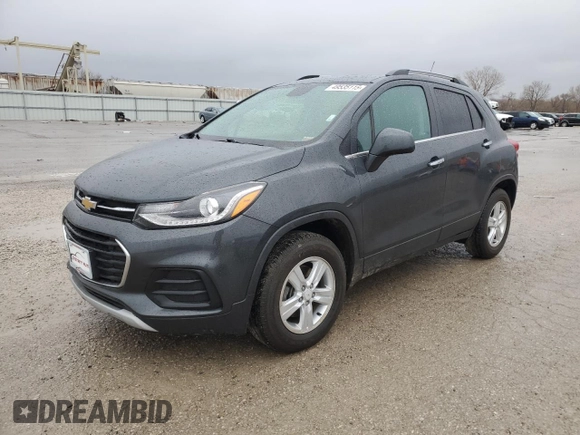 2018 Chevrolet Trax LT with VIN 3GNCJPSB1JL225105, listed as a Copart auction lot 49535115 with 95,483 mi miles and Clean Title. Bid and sale history available at DreamBid. Image 1.