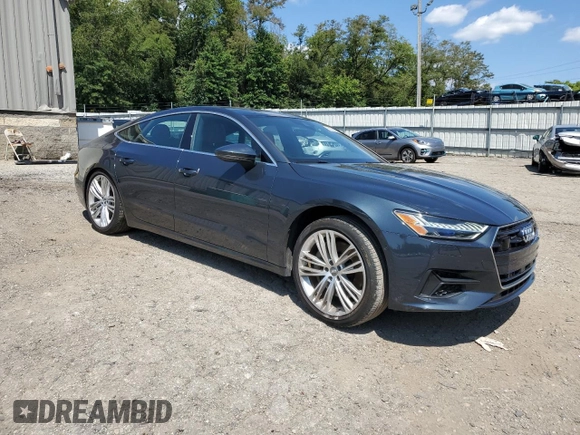 2020 Audi A7 Prestige with VIN WAUS2AF23LN026842, listed as a Copart auction lot 68279604 with 42,820 mi miles and Salvage Title. Bid and sale history available at carsss.com. Image 4.