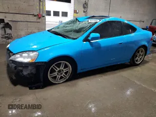 2005 Acura RSX with VIN JH4DC54845S006206, listed as a Copart auction lot 76715504 with 145,074 mi miles and Clean Title. Bid and sale history available at carsss.com. Image 1.