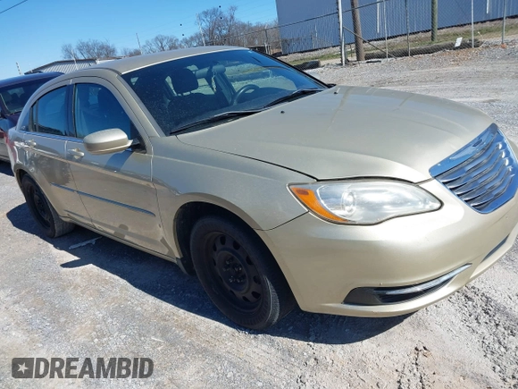 2011 Chrysler 200 LX with VIN 1C3BC4FB1BN515681, listed as a IAAI auction lot 41648396 with 132,109 mi miles. Bid and sale history available at carsss.com. Image 1.
