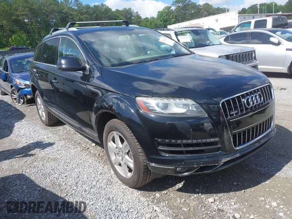 2015 Audi Q7 Premium with VIN WA1CGAFE7FD023613, listed as a IAAI auction lot 42323173 with 176,203 mi miles and . Bid and sale history available at DreamBid. Image 1.