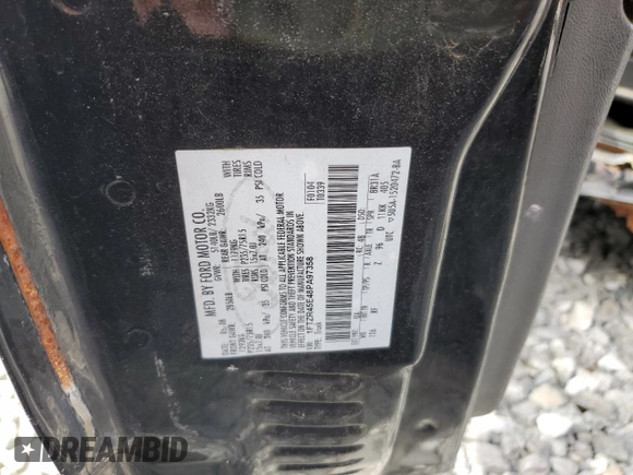 2008 Ford Ranger XLT with VIN 1FTZR45E48PA97358, listed as a Copart auction lot 57866245 with Not provided miles and Clean title. Bid and sale history available at DreamBid. Image 12.