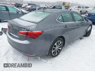 2017 Acura TLX with VIN 19UUB1F34HA001890, listed as a IAAI auction lot 41339623 with 64,434 mi miles. Bid and sale history available at carsss.com. Image 4.