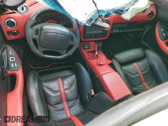 2001 Pontiac Firebird Formula with VIN 2G2FV22G412115819, listed as a Copart auction lot 70310714 with 203,067 mi miles and Salvage title. Bid and sale history available at DreamBid. Image 8.