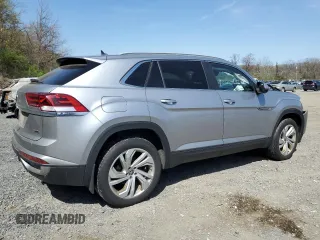 2020 Volkswagen Atlas SEL with VIN 1V2ME2CA6LC227150, listed as a Copart auction lot 54099165 with 57,654 mi miles and Salvage title. Bid and sale history available at DreamBid. Image 3.