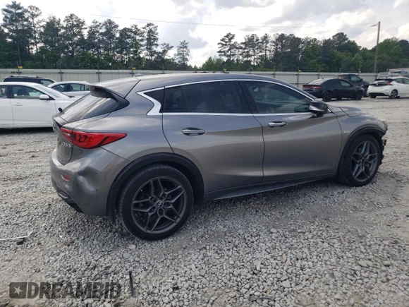 2017 Infiniti QX30 Sport with VIN SJKCH5CP3HA017180, listed as a Copart auction lot 53059114 with 99,433 mi miles. Bid and sale history available at carsss.com. Image 3.