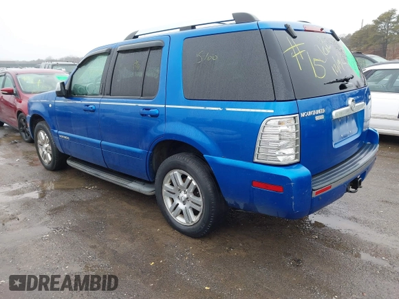 2010 Mercury Mountaineer Premier with VIN 4M2EN4JE4AUJ00325, listed as a IAAI auction lot 41604775 with 999,999 mi miles. Bid and sale history available at carsss.com. Image 3.
