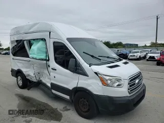 2019 Ford Transit Passenger XL with VIN 1FBAX2XG1KKA14113, listed as a Copart auction lot 41921515 with 66,012 mi miles and Non Repairable. Bid and sale history available at carsss.com. Image 12.