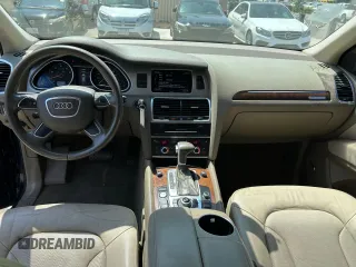 2012 Audi Q7 S line with VIN WA1DGAFE6CD008357, listed as a Copart auction lot 60036955 with 98,599 mi miles and Clean title. Bid and sale history available at DreamBid. Image 9.