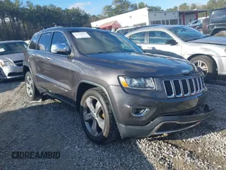 2015 Jeep Grand Cherokee Limited with VIN 1C4RJEBG3FC808426, listed as a IAAI auction lot 41739674 with 111,801 mi miles. Bid and sale history available at carsss.com. Image 1.