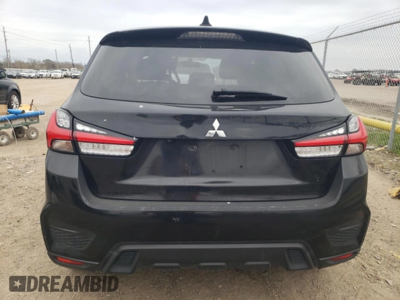 2020 Mitsubishi Outlander ES with VIN JA4AP3AU1LU017562, listed as a Copart auction lot 82314074 with 112,089 mi miles and Salvage title. Bid and sale history available at DreamBid. Image 6.