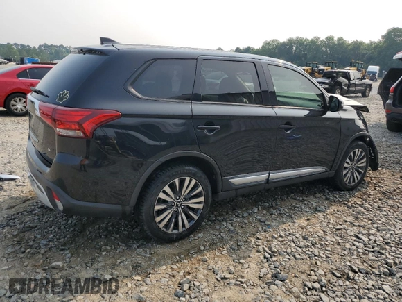 2020 Mitsubishi Outlander SE with VIN JA4AD3A33LZ043762, listed as a Copart auction lot 59156015 with 58,483 mi miles and Salvage title. Bid and sale history available at DreamBid. Image 3.