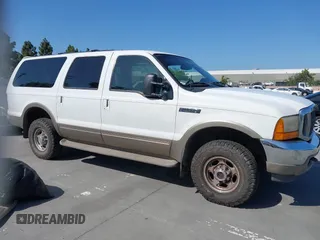 2001 Ford Excursion Limited with VIN 1FMSU43F81EA00509, listed as a IAAI auction lot 42179732 with 314,776 mi miles and . Bid and sale history available at DreamBid. Image 1.