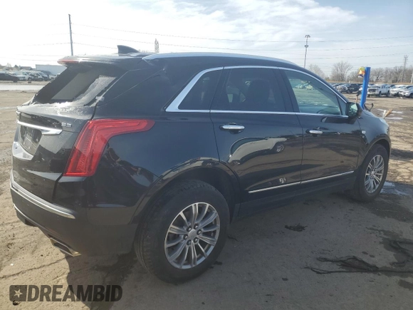 2017 Cadillac XT5 Luxury FWD with VIN 1GYKNBRS9HZ289469, listed as a Copart auction lot 51104925 with 109,428 mi miles and Clean Title. Bid and sale history available at carsss.com. Image 3.