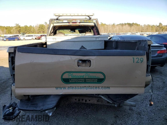 2007 GMC Sierra 1500 with VIN 1GTHC29D17E113884, listed as a Copart auction lot 40520994 with Not Provided miles and Salvage Title. Bid and sale history available at DreamBid. Image 6.