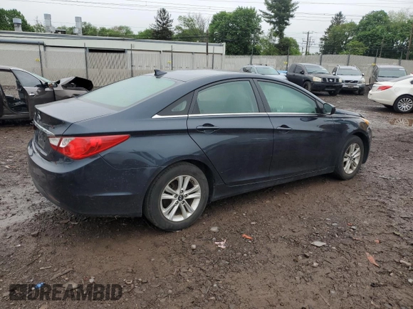 2013 Hyundai Sonata GLS with VIN 5NPEB4AC3DH779631, listed as a Copart auction lot 54946595 with 98,237 mi miles and Salvage Title. Bid and sale history available at carsss.com. Image 3.