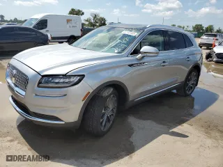 2021 Lincoln Nautilus Reserve with VIN 2LMPJ6K94MBL00316, listed as a Copart auction lot 57803183 with 33,703 mi miles. Bid and sale history available at carsss.com. Image 1.
