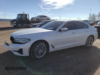 2023 BMW 5 Series 530i xDrive with VIN WBA13BJ02PWY15441, listed as a Copart auction lot 80659624 with Not Provided miles and Salvage Title. Bid and sale history available at DreamBid. Image 1.