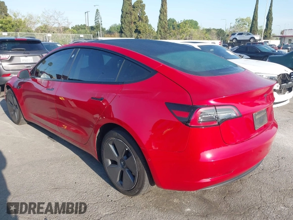 2021 Tesla Model 3 Long Range with VIN 5YJ3E1EB1MF071634, listed as a IAAI auction lot 41964321 with 39,596 mi miles. Bid and sale history available at carsss.com. Image 14.