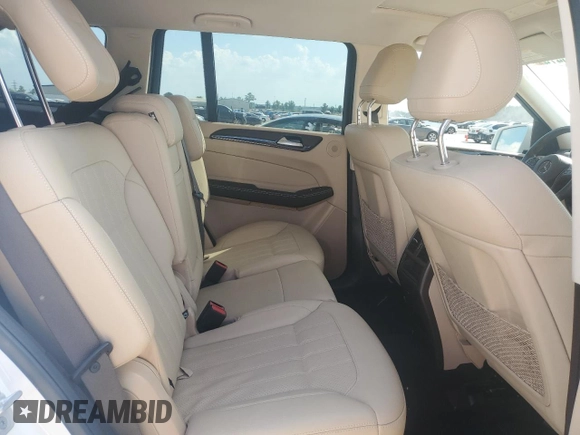 2017 Mercedes-Benz GLS 450 with VIN 4JGDF6EE9HA851724, listed as a Copart auction lot 71825474 with 38,626 mi miles and Salvage Title. Bid and sale history available at DreamBid. Image 10.